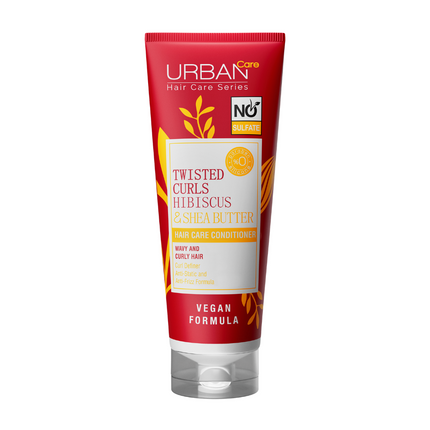 Urban Care Twisted Curls Hibiscus & Shea Butter Hair Care Conditioner 250Ml
