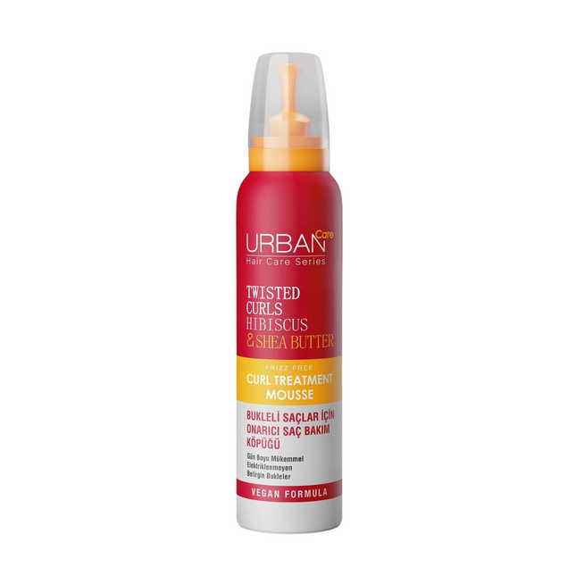 Urban Care Twisted Curls Hibiscus & Shea Butter Curl Treatment Mousse 150Ml