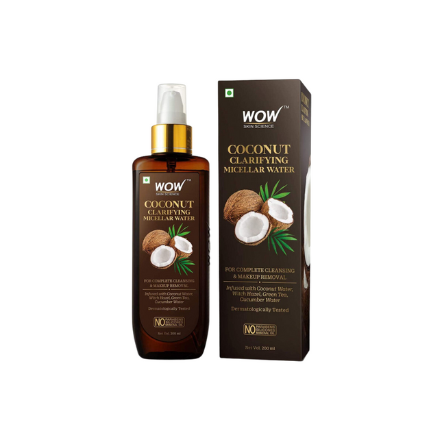 Wow Skin Science Coconut Clarifying Micellar Water 200Ml