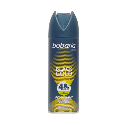 Babaria Black Gold Deodorant Spray For Men 200Ml