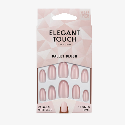 Elegant Touch Ballet Blush Nails