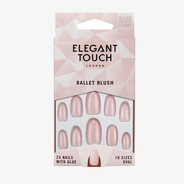 Elegant Touch Ballet Blush Nails