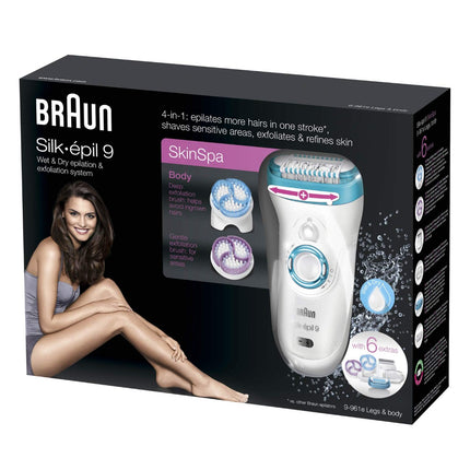 Braun Silk-épil 9 SkinSpa 9-961E Wet & Dry