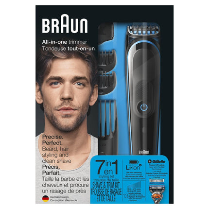 Braun's All In One Beard Trimmer Set MGK5045