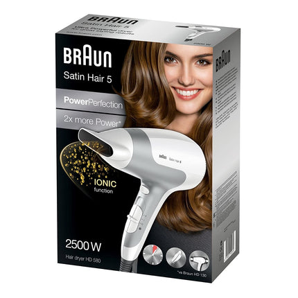 Braun Satin 5 Power HD580 Hair Dryer
