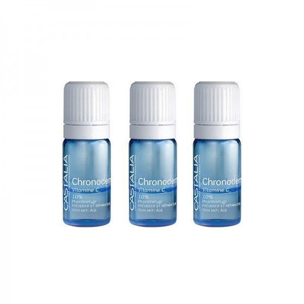 Castalia Chronoderm - Vitamin C 10% Ultra 3 vials x 5ml
