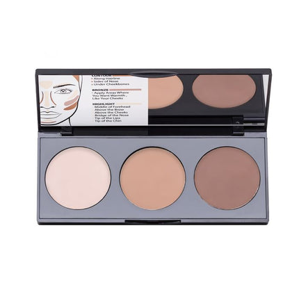 Note Perfecting Contour Cream Palette 02 Medium To Dark