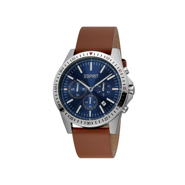 Esprit ES1G278L0035 Alec Chronograph Light Brown Leather Men's Watch