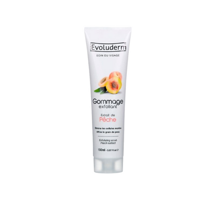 Evoluderm Exfoliating Scrub with Peach Extract 150ml