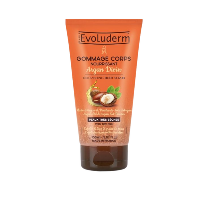Evoluderm Argan Divin Nourishing Body Scrub 150Ml