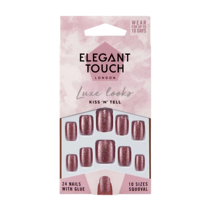 Elegant Touch Luxe Looks Kiss N Tell Nails