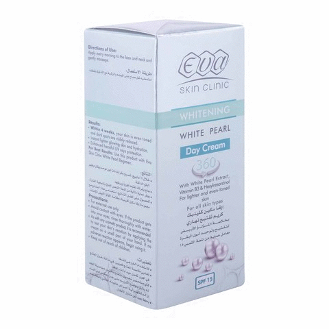 Eva Skin Clinic White Pearl Day Cream SPF15 50Ml