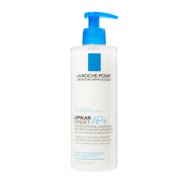 La Roche Posay Lipikar Syndet Ap+ Soap-Free Face And Body Wash For Eczema Prone-skin