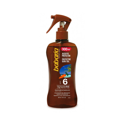 Babaria Carrot Oil Spray SPF 6 UVA/UVB 300Ml