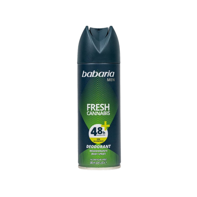 Babaria Fresh Cannabis Deodorant Spray For Men 200Ml
