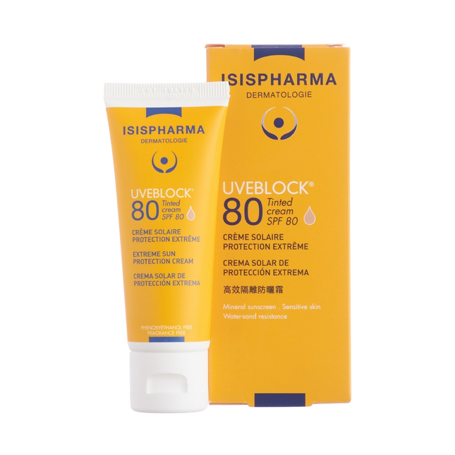 Isispharma Uveblook Tinted Cream 80 SPF50
