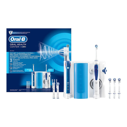Oral-B - Oxyjet Cleaning System & Pro 2000 Toothbrush
