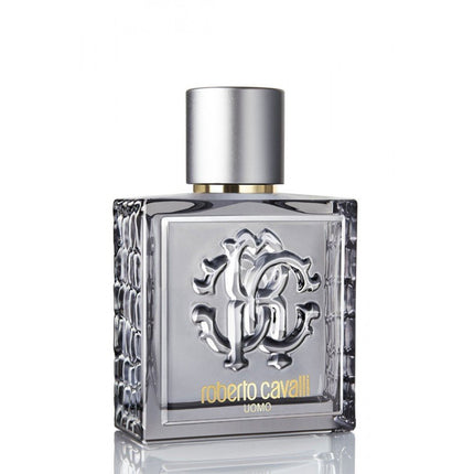 عطر روبرتو كافالي اومو سيلفر ايسنس 100 مل او دي تواليت للرجال