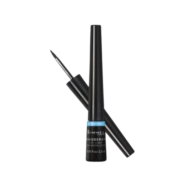 Rimmel London Exaggerate Eye Liner-Eye Liner Black Waterproof