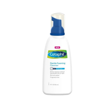 cetaphil gentle skin  foaming cleanser 236 ml