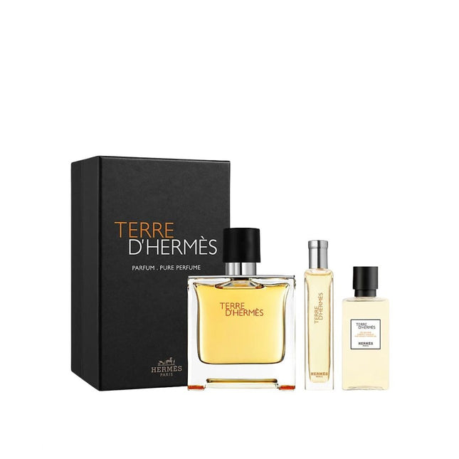 Hermes Terre D'Hermes Parfum Gift Set for him