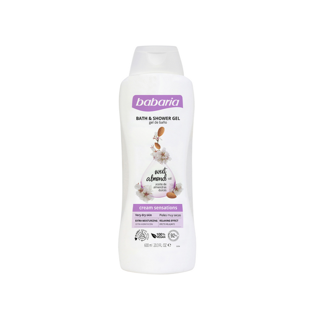 Babaria Sweet Almond Bath & Shower Gel