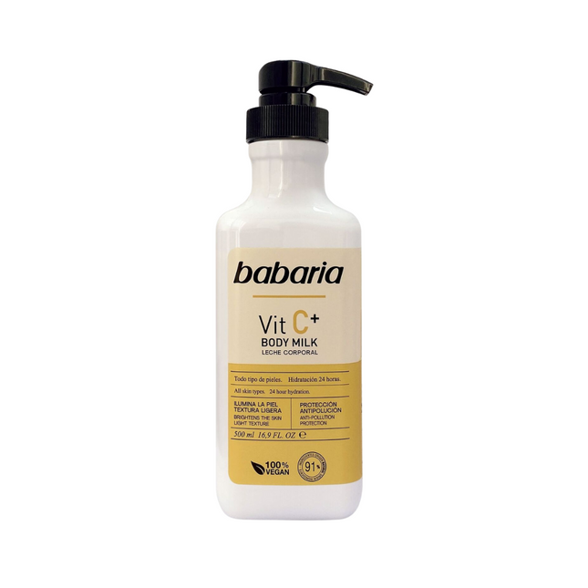 Babaria Brightening Vitamin C Body Milk 500ml