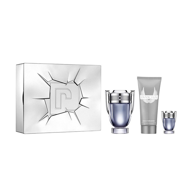 Paco Invictus (Edt 100Ml + S.Gel 100Ml + Mini 5Ml)