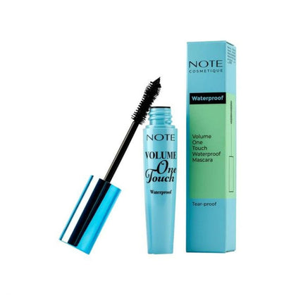 note cosmetics volume one touch waterproof mascara