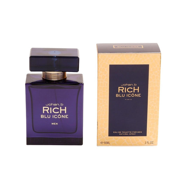 Johan.b Rich Blu Icône 90Ml EDT Pefume For Men