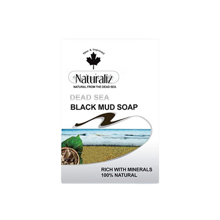Naturalize Dead Sea Black Mud Soap