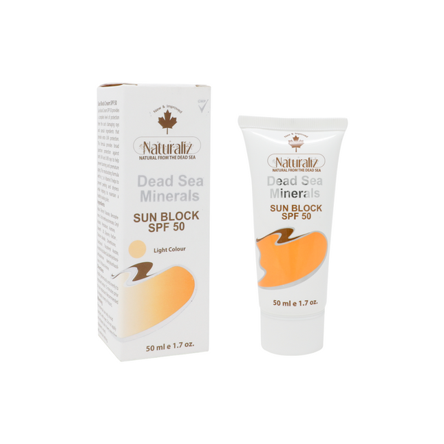 ناتشوراليز البحر الميت سن بلوك SPF50