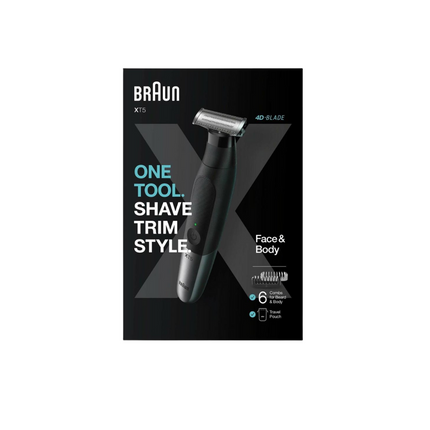 Braun One Tool Shave Trim Style Face & Body XT5