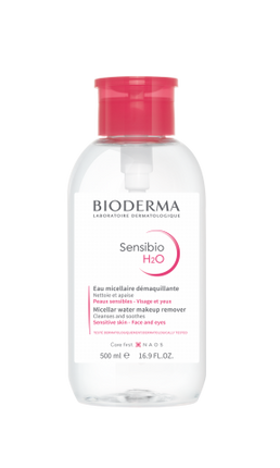 Bioderma Sensibio H2O Makeup Remover Micelle Solution 500ml