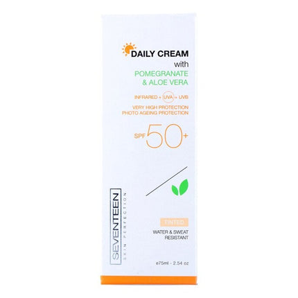 Seventeen Daily Cream With Pomegranate And Alovera SPF50+