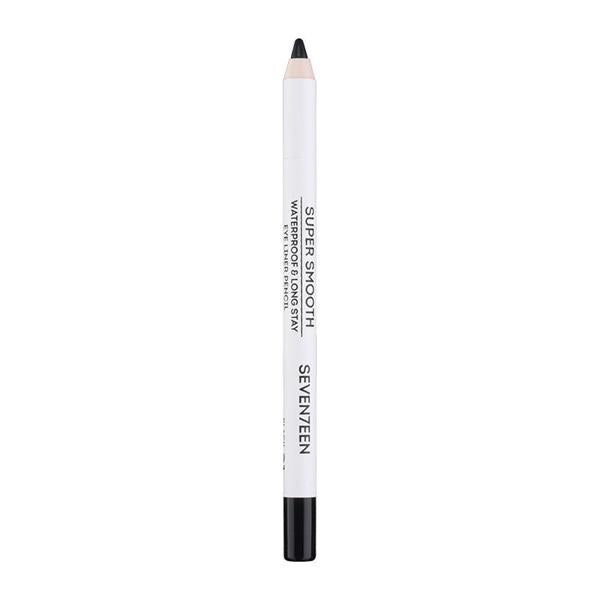 Seventeen Super Smooth Waterproof Eyeliner Pencil Black Velvet 01