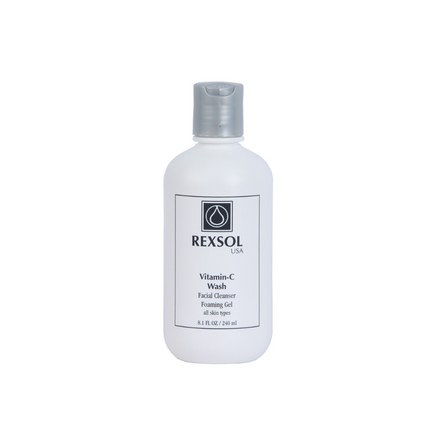 Rexol Vitamin C Wash Facial Cleanser Foaming Gel 240Ml