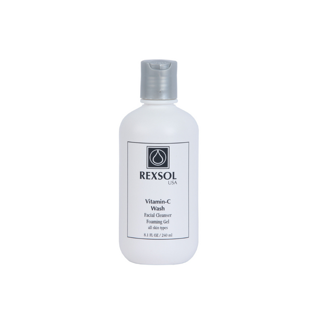 Rexol Vitamin C Wash Facial Cleanser Foaming Gel 240Ml