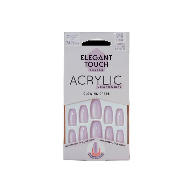 Elegant Touch Acrylic - Glowing Grape