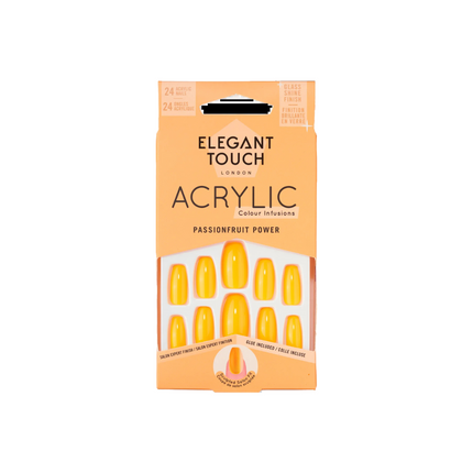 Elegant Touch Acrylic - Passionfruit Power