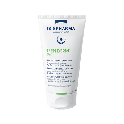 Isispharma Teen Derm Exfoliating Cleansing Gel 150Ml