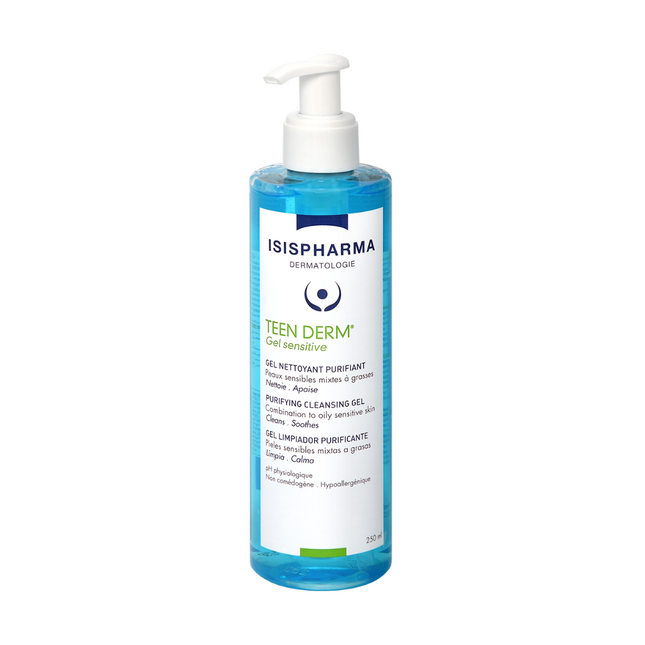 Isispharma Teen Derm Gel Sensitive 250Ml