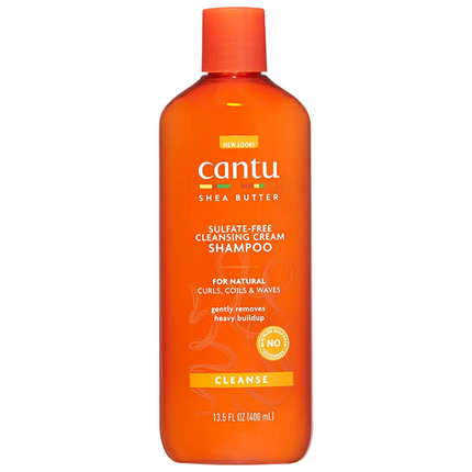 cantu shea butter for natural hair sulfate shampoo 400ml