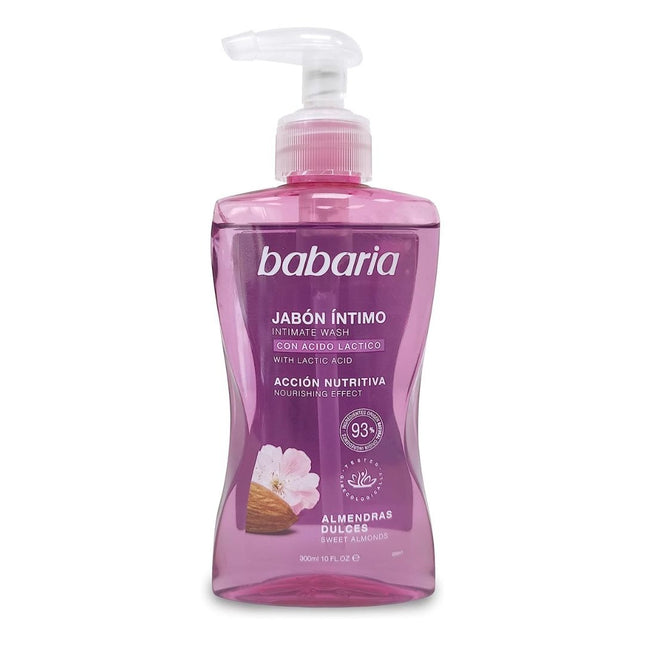 Babaria Intimate Wash with 93% of organic ingredients