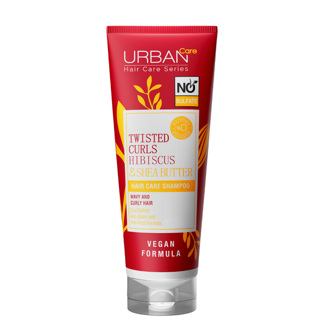 Urban Care Twisted Curls Hibiscus & Shea Butter Hair Care Shampoo 250ml