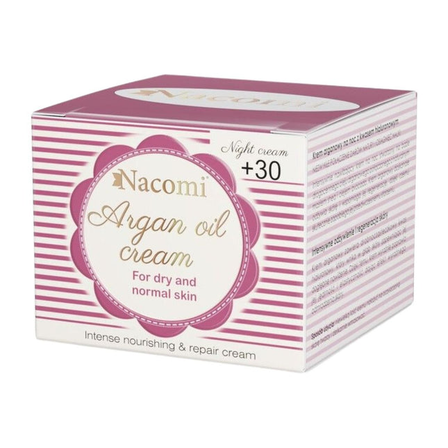 Nacomi Argan Oil Night Cream +30 - 50ml