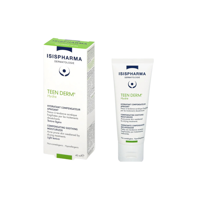Isispharma Teen Derm Hydra Compensating Soothing Moisturizer 40Ml