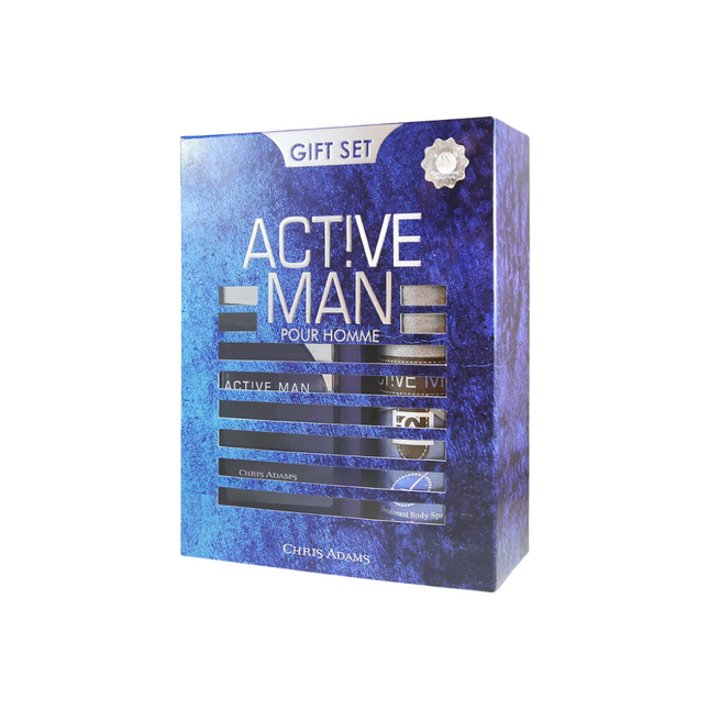 Chris Adams Active Man Gift Set